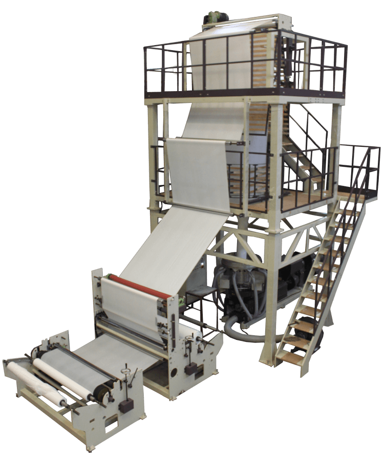 HDPE High Speed Mono Layer Blown Film Machine
